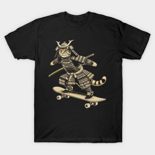 Samurai Cat T-Shirt